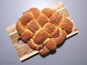Heart-shaped Challah
